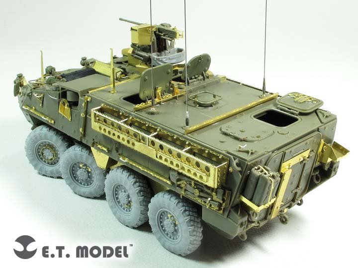 1/35 现代美国 M1126/M1130 斯崔克轮式装甲车改造蚀刻片(配AFVclub)