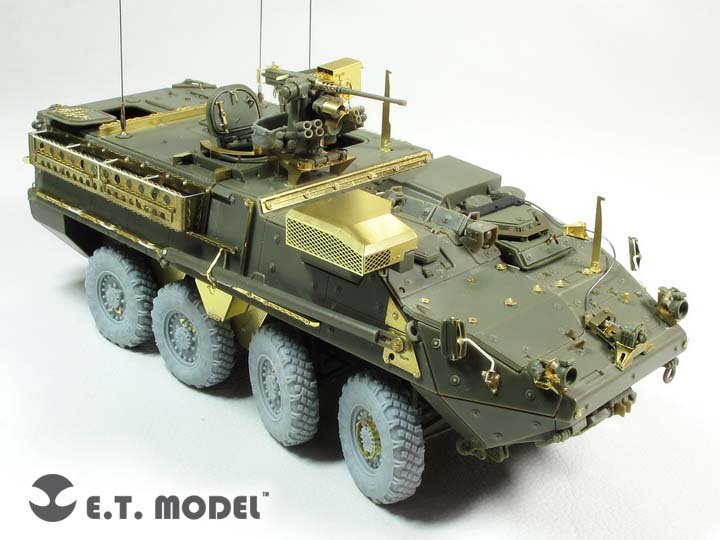 1/35 现代美国 M1126/M1130 斯崔克轮式装甲车改造蚀刻片(配AFVclub) - 点击图像关闭