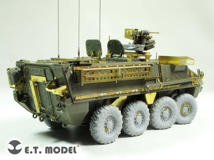 1/35 现代美国 M1126/M1130 斯崔克轮式装甲车改造蚀刻片(配AFVclub)