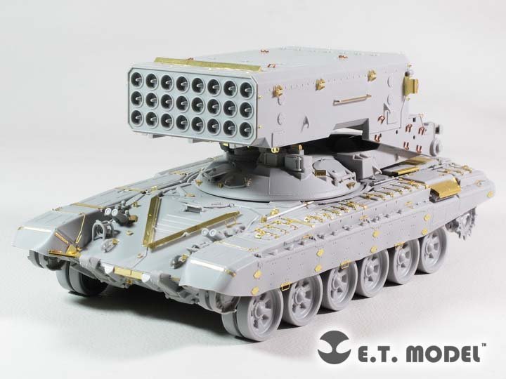 1/35 现代俄罗斯 TOS-1A 喷火坦克改造蚀刻片(配小号手05582) - 点击图像关闭