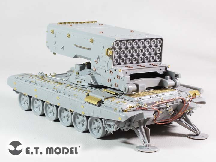 1/35 现代俄罗斯 TOS-1A 喷火坦克改造蚀刻片(配小号手05582) - 点击图像关闭