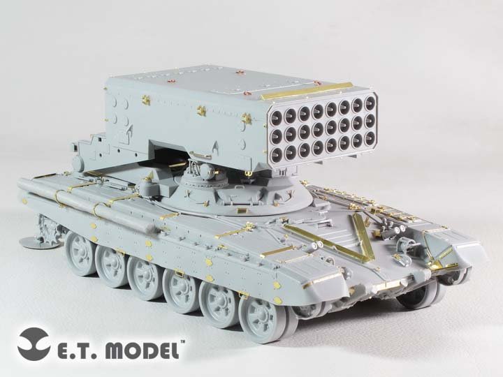 1/35 现代俄罗斯 TOS-1A 喷火坦克改造蚀刻片(配小号手05582)