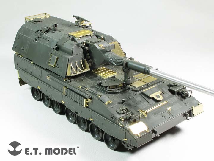 1/35 现代德国 PzH 2000 自行榴彈炮改造蚀刻片(配Meng TS-012)