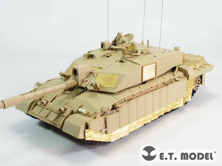 1/35 现代英国挑战者2型主战坦克改造蚀刻片(配田宫35274)