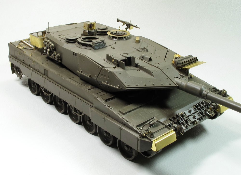 1/35 现代德国豹2A5/A6主战坦克改造蚀刻片(配田宫)