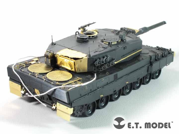 1/35 现代德国豹2A4主战坦克改造蚀刻片(配Meng TS-016) - 点击图像关闭