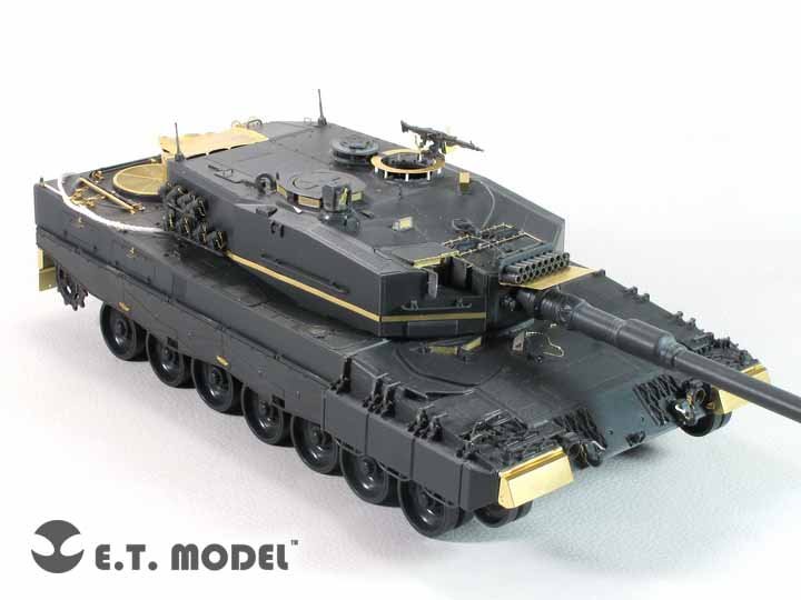 1/35 现代德国豹2A4主战坦克改造蚀刻片(配Meng TS-016)