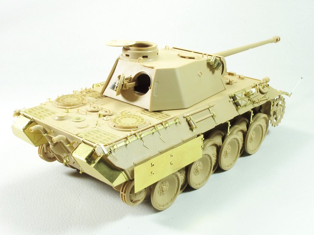 1/35 二战德国豹式中型坦克D型改造蚀刻片(配田宫35345) - 点击图像关闭