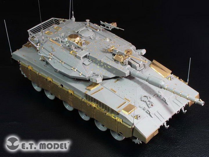 1/35 现代以色列梅卡瓦3D型主战坦克后期低强度战争型改造蚀刻片(配Meng TS-025)