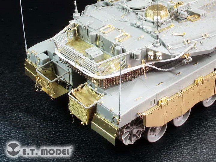 1/35 现代以色列梅卡瓦3D型主战坦克后期低强度战争型改造蚀刻片(配Meng TS-025)