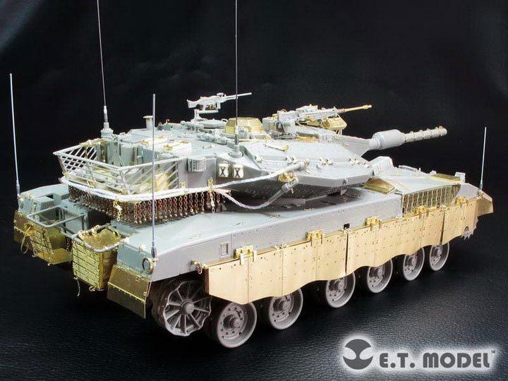 1/35 现代以色列梅卡瓦3D型主战坦克后期低强度战争型改造蚀刻片(配Meng TS-025)