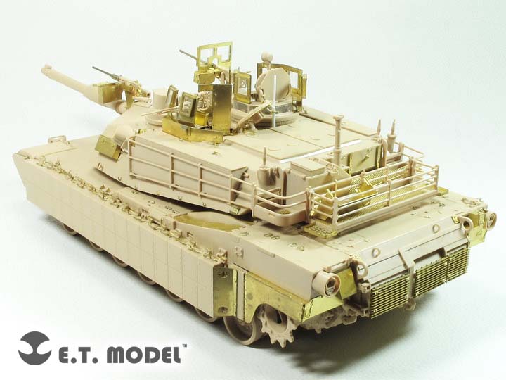 1/35 现代美国 M1A2 SEP TUSK I/II 艾布拉姆斯主战坦克改造蚀刻片(配Meng TS-026) - 点击图像关闭