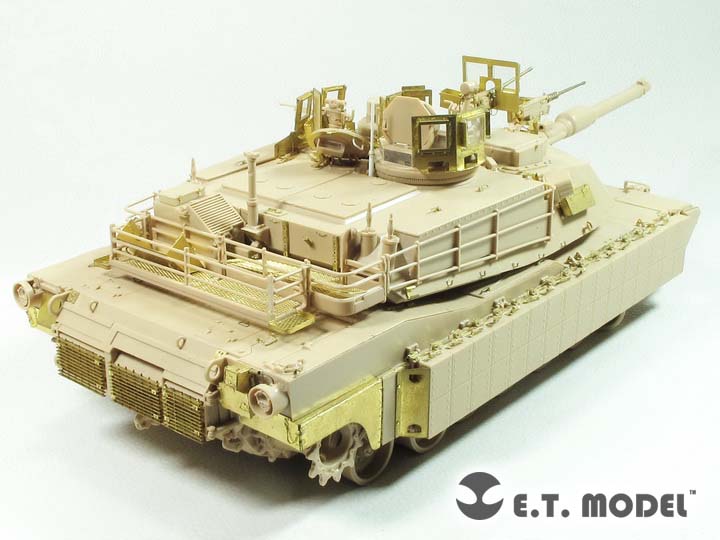 1/35 现代美国 M1A2 SEP TUSK I/II 艾布拉姆斯主战坦克改造蚀刻片(配Meng TS-026) - 点击图像关闭