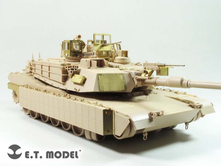 1/35 现代美国 M1A2 SEP TUSK I/II 艾布拉姆斯主战坦克改造蚀刻片(配Meng TS-026)