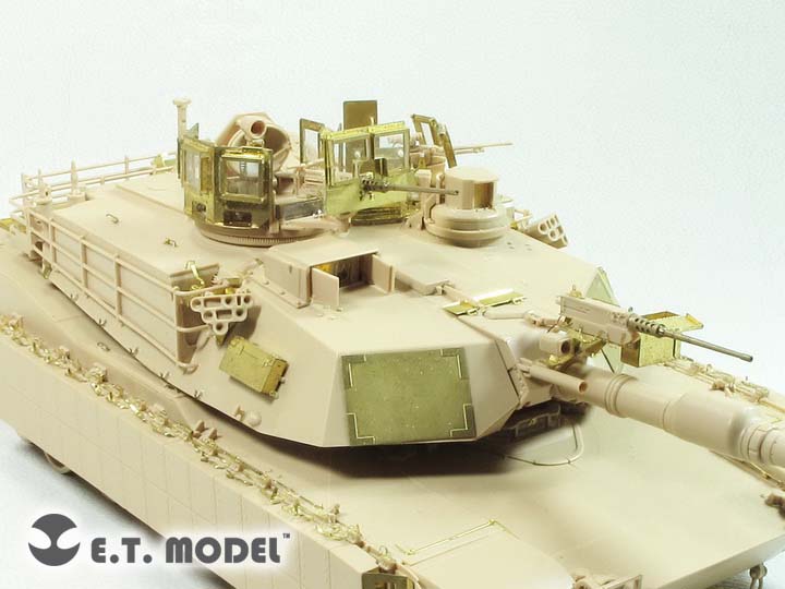 1/35 现代美国 M1A2 SEP TUSK I/II 艾布拉姆斯主战坦克改造蚀刻片(配Meng TS-026) - 点击图像关闭