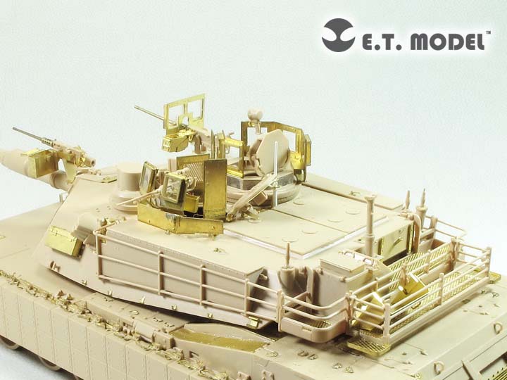 1/35 现代美国 M1A2 SEP TUSK I/II 艾布拉姆斯主战坦克改造蚀刻片(配Meng TS-026) - 点击图像关闭