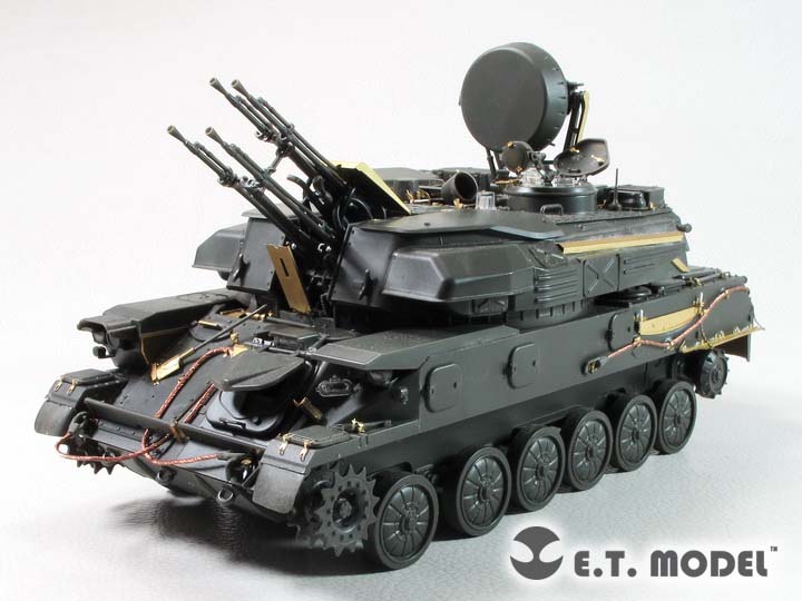 1/35 现代俄罗斯 ZSU-23-4 石勒喀自行防空炮改造蚀刻片(配Meng TS-023)