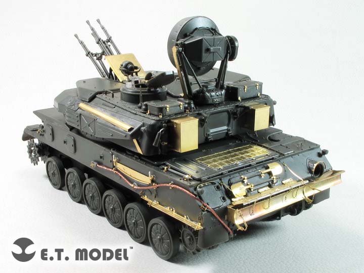 1/35 现代俄罗斯 ZSU-23-4 石勒喀自行防空炮改造蚀刻片(配Meng TS-023)