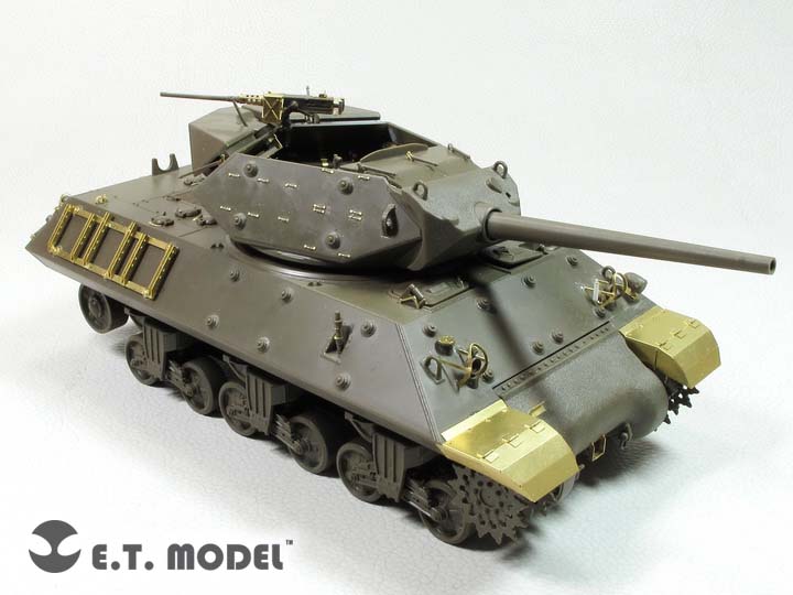 1/35 二战美国 M10 狼獾坦克歼击车中期型改造蚀刻片(配田宫35350)