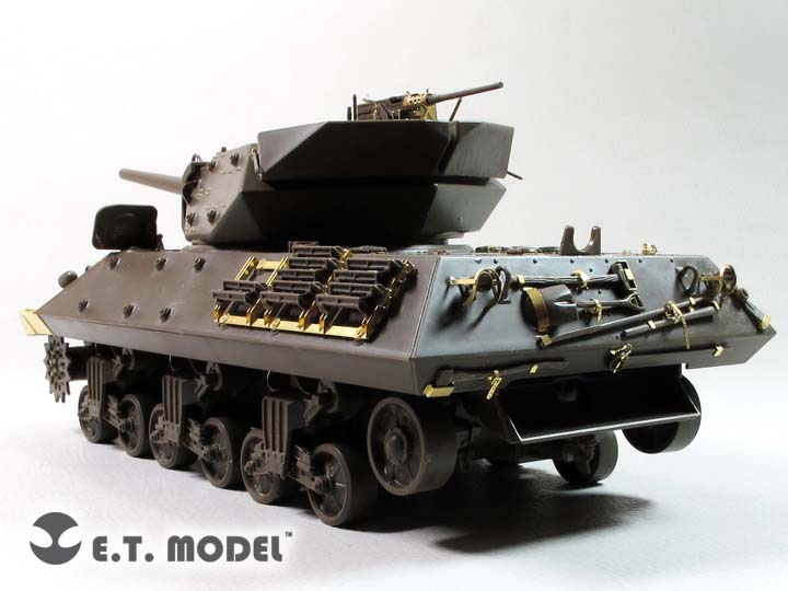 1/35 二战美国 M10 狼獾坦克歼击车中期型改造蚀刻片(配田宫35350) - 点击图像关闭