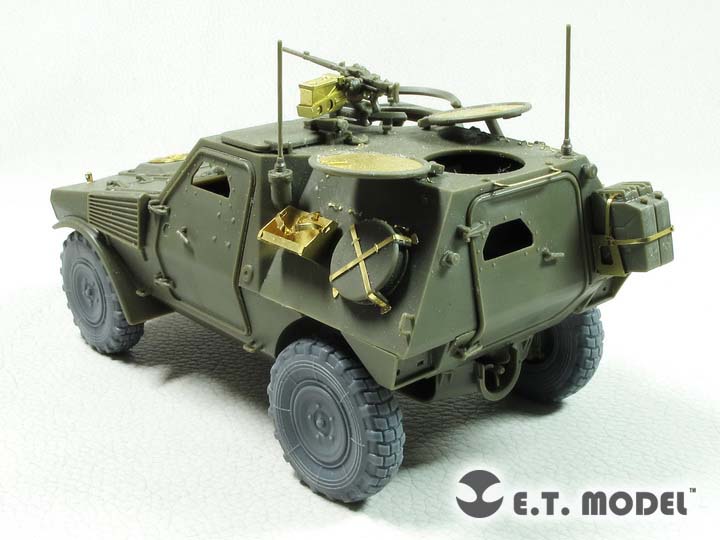 1/35 现代法国 VBL 轻型轮式装甲车改造蚀刻片(配Hobby Boss 83876)