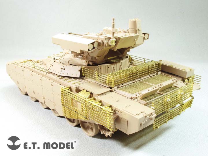 1/35 现代俄罗斯 BMPT-72 终结者2火力支援车改造蚀刻片(配Tiger Model 4611)