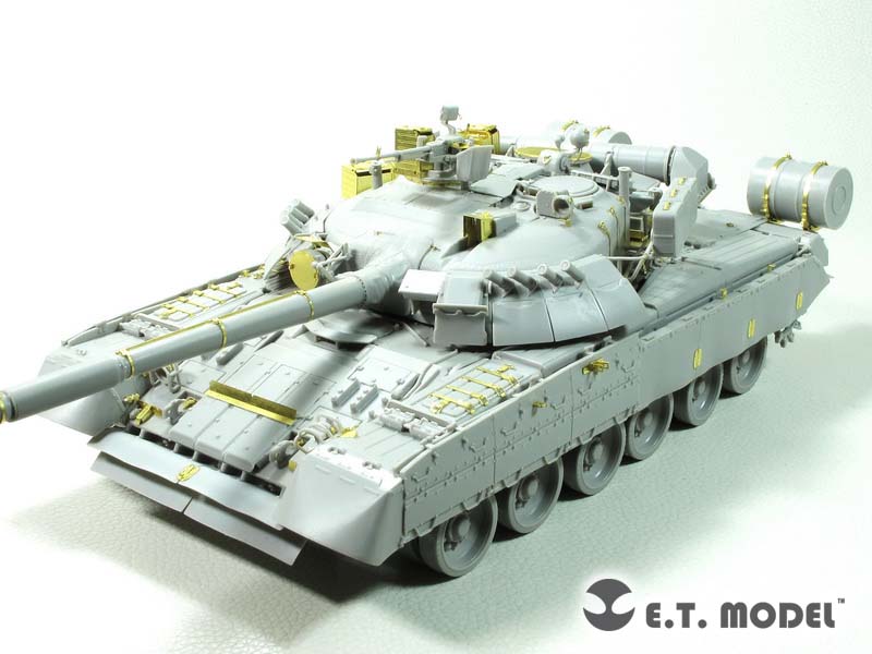 1/35 现代俄罗斯 T-80U 主战坦克改造蚀刻片(配小号手09525)