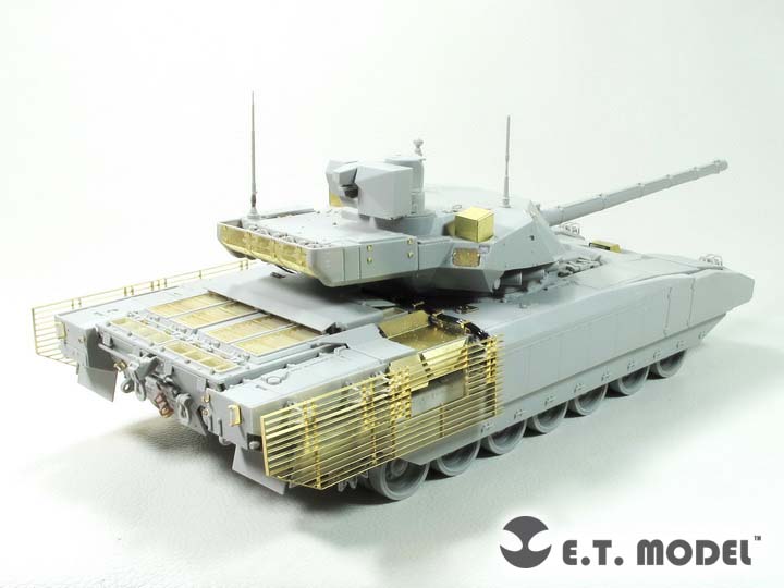 1/35 现代俄罗斯 T-14 阿玛塔主战坦克改造蚀刻片(配小号手09528) - 点击图像关闭