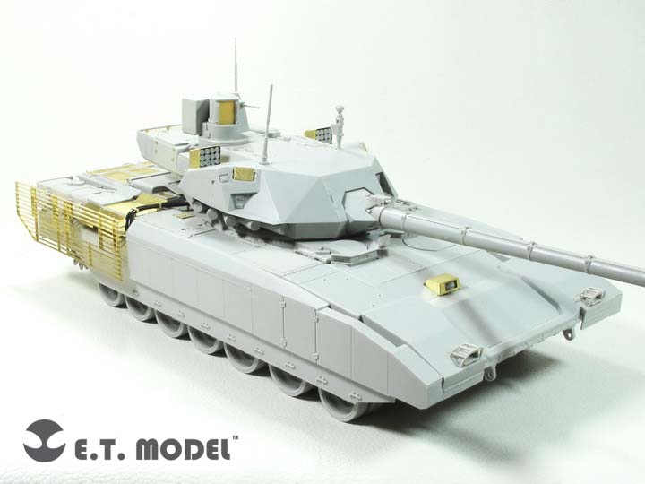 1/35 现代俄罗斯 T-14 阿玛塔主战坦克改造蚀刻片(配小号手09528)