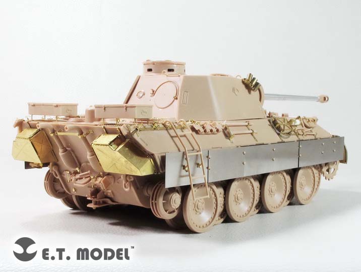 1/35 二战德国豹式中型坦克D型(中期/后期型)改造蚀刻片(配Meng Model) - 点击图像关闭