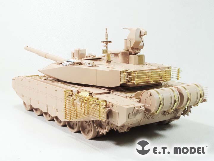 1/35 现代俄罗斯 T-90MS 主战坦克(2011-12年型)改造蚀刻片(配Tiger Model 4612)