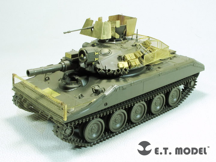 1/35 越战美国 M551 谢里登轻型坦克改造蚀刻片(配田宫35365) - 点击图像关闭