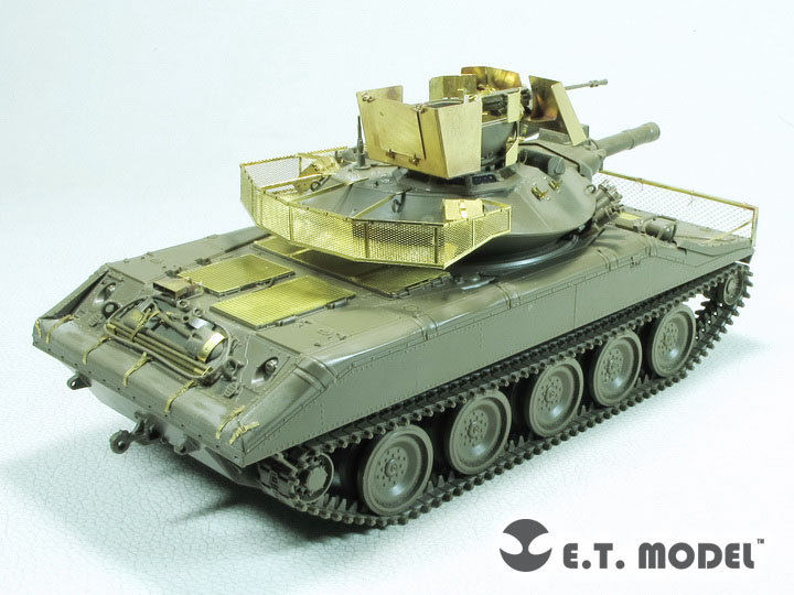 1/35 越战美国 M551 谢里登轻型坦克改造蚀刻片(配田宫35365)