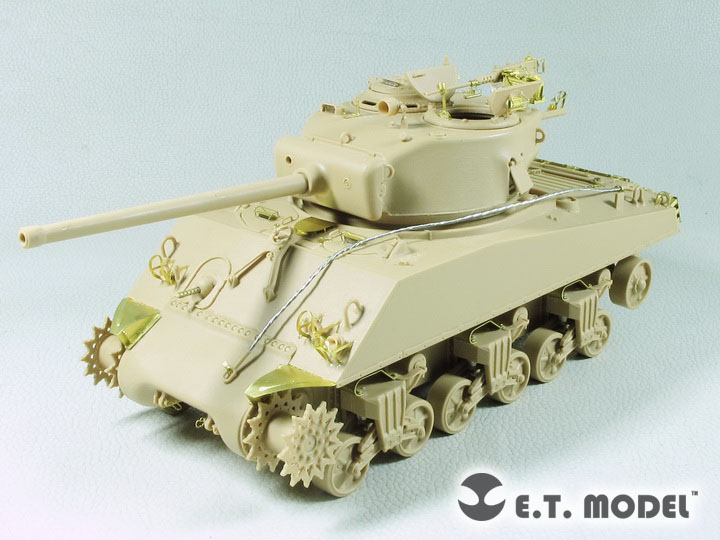 1/35 二战美国 M4A3(76)W 谢尔曼中型坦克改造蚀刻片(配Meng TS-043)