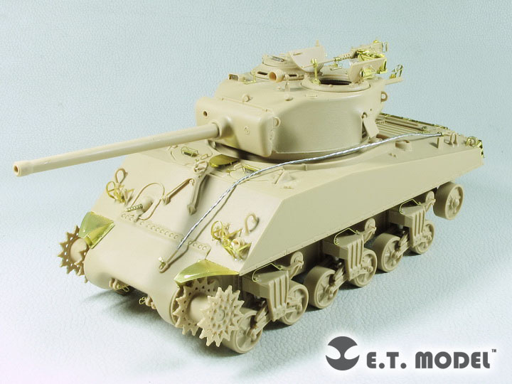 1/35 二战美国 M4A3(76)W 谢尔曼中型坦克改造蚀刻片(配Meng TS-043) - 点击图像关闭