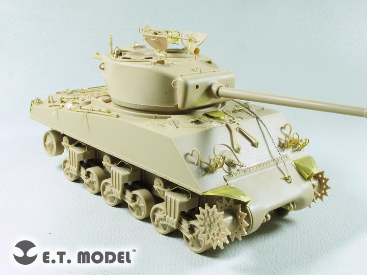1/35 二战美国 M4A3(76)W 谢尔曼中型坦克改造蚀刻片(配Meng TS-043)