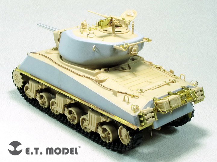 1/35 二战美国 M4A3E2 谢尔曼小飞象突击坦克改造蚀刻片(配Meng)