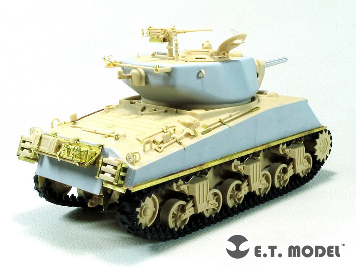 1/35 二战美国 M4A3E2 谢尔曼小飞象突击坦克改造蚀刻片(配Meng)