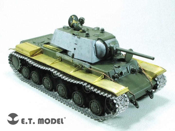 1/35 二战苏联 KV-1 重型坦克基本改造蚀刻片(配田宫35372)