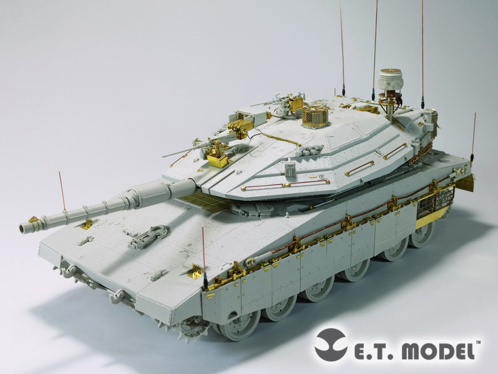 1/35 现代以色列梅卡瓦4/4 LIC型主战坦克基本改造蚀刻片(配Meng)