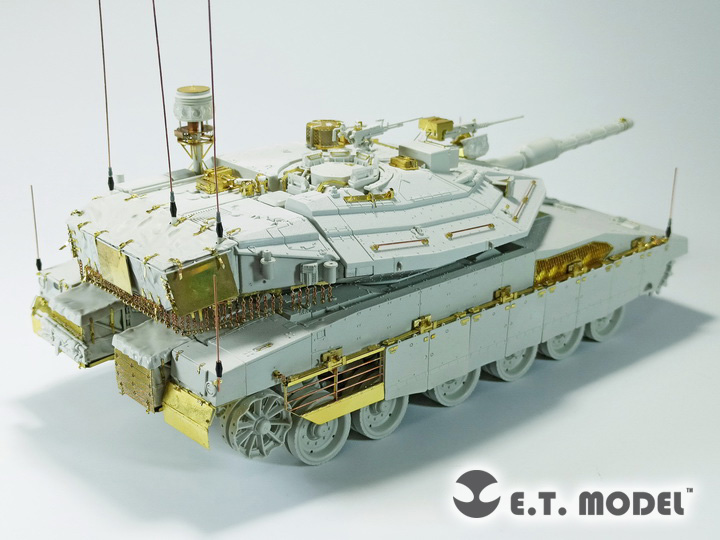 1/35 现代以色列梅卡瓦4/4 LIC型主战坦克基本改造蚀刻片(配Meng)