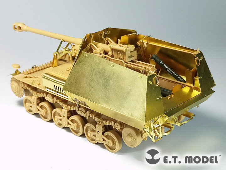 1/35 二战德国黄鼠狼I坦克歼击车改造蚀刻片(配田宫35370)