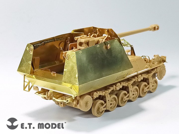 1/35 二战德国黄鼠狼I坦克歼击车改造蚀刻片(配田宫35370)