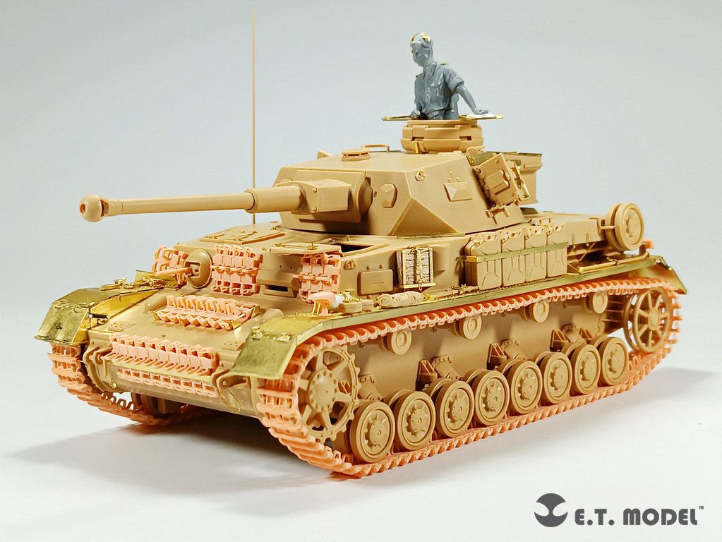 1/35 二战德国四号战车G型初期型改造蚀刻片(配田宫35378)