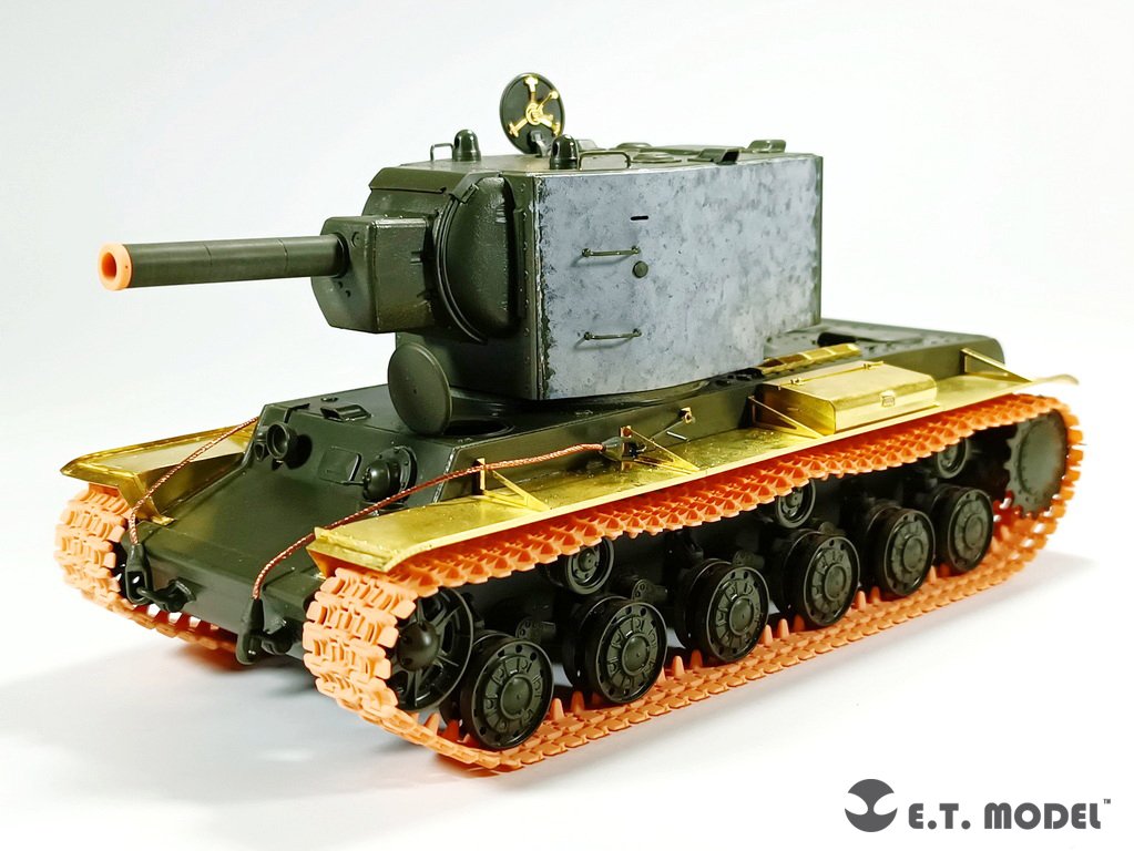 1/72 二战苏联 KV-2 重型坦克基本改造蚀刻片(配田宫35375)