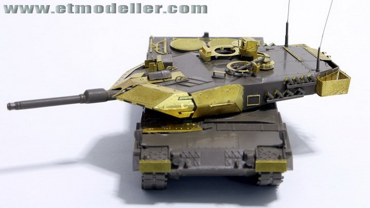 1/72 现代德国豹2A5主战坦克改造蚀刻片(配利华0389) - 点击图像关闭