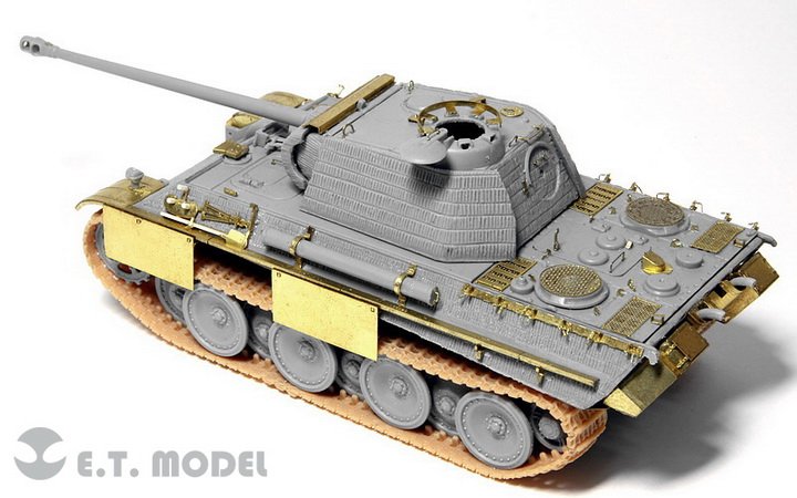 1/72 二战德国豹式中型坦克G型改造蚀刻片(配威龙) - 点击图像关闭