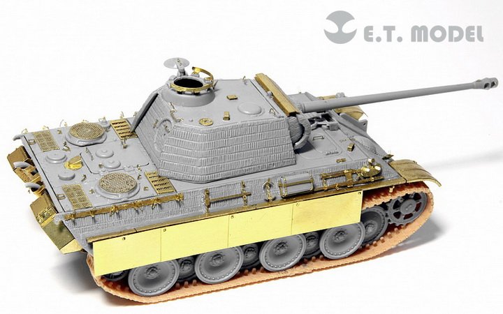 1/72 二战德国豹式中型坦克G型改造蚀刻片(配威龙) - 点击图像关闭
