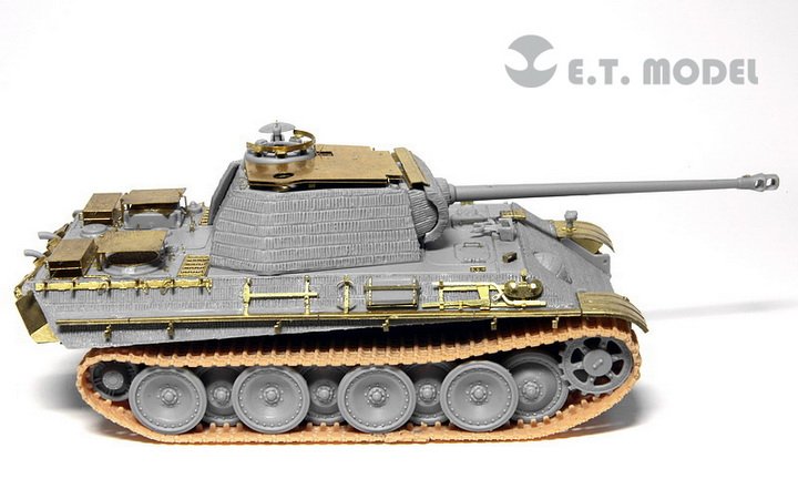 1/72 二战德国豹式中型坦克G型防空装甲板改造蚀刻片(配威龙) - 点击图像关闭