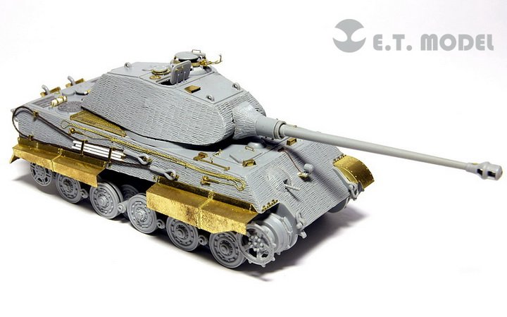 1/72 二战德国虎王重型坦克保时捷型改造蚀刻片(配威龙7254)